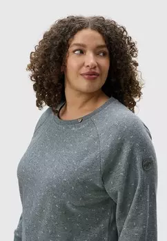 Толстовка RUNDHALS JOHANKA TRIANGLES PLUS Ragwear, серый