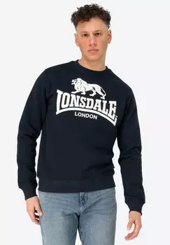 Толстовка RUNDHALS Lonsdale, темно-синий