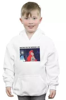 Толстовка «Русалочка в ожидании выходных» Disney, белый