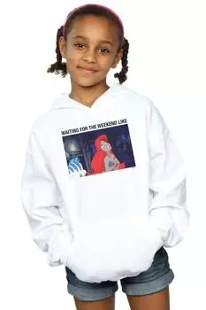 Толстовка «Русалочка в ожидании выходных» Disney, белый