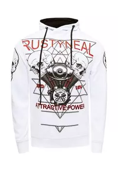 Толстовка Rusty Neal Sweater с рок-принтом RUSTY NEAL