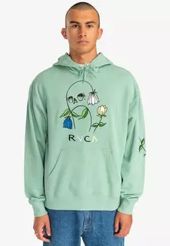 Толстовка RVCA, пестрый зеленый