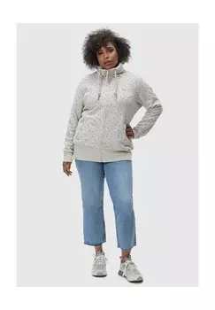 Толстовка Rylie Print Zip Plus с капюшоном Ragwear, цвет Bone