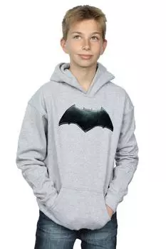 Толстовка с эмблемой «Лиги справедливости» и Бэтмена DC Comics, серый