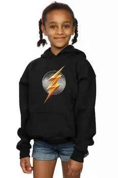 Толстовка с эмблемой Лиги справедливости из фильма DC Comics, черный