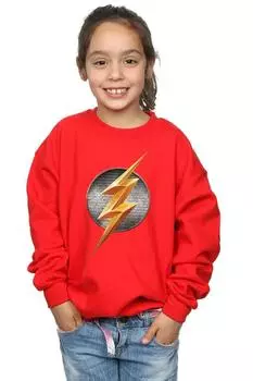 Толстовка с эмблемой «Лиги справедливости» из фильма «Флэш» DC Comics, красный