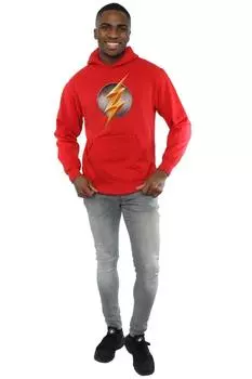 Толстовка с эмблемой Лиги справедливости из фильма DC Comics, красный