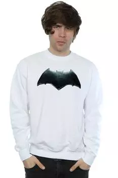 Толстовка с эмблемой Лиги справедливости из фильма Бэтмен DC Comics, белый