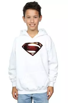 Толстовка с эмблемой Супермена из фильма «Лига справедливости» DC Comics, белый