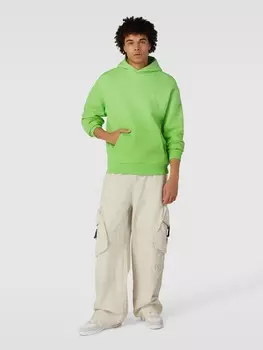 Толстовка с аппликацией лейбла модель "КЕНГУРУ" Review, зеленый