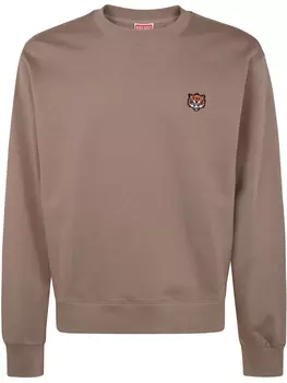 Толстовка с аппликацией тигра Kenzo, коричневый