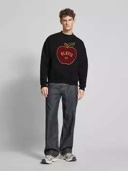 Толстовка с этикеткой BLKVIS, черный