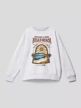 Толстовка с этикеткой и принтом-мотивом, модель «BELLS» Rip Curl
