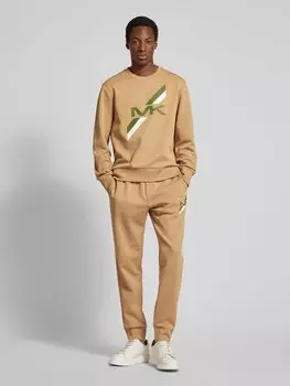 Толстовка с этикеткой Michael Kors, коричневый