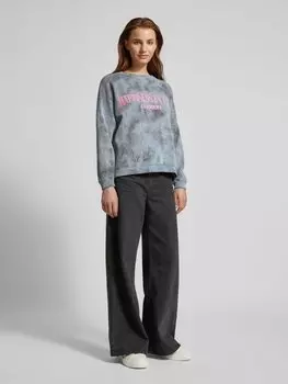 Толстовка с этикеткой miss goodlife, антрацит