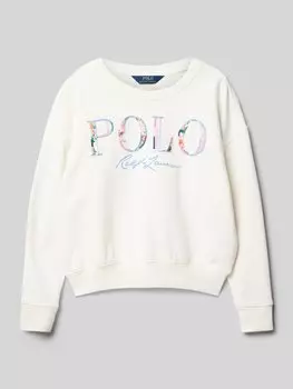 Толстовка с этикеткой Polo Ralph Lauren Teens, экрю