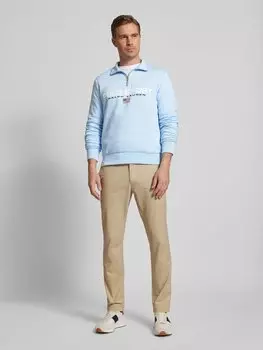 Толстовка с этикеткой Polo Sport, светло-голубой