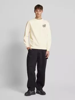 Толстовка с этикеткой SANTA CRUZ, бежевый