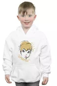 Толстовка с блестками Tinkerbell Disney, белый