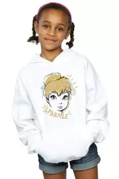 Толстовка с блестками Tinkerbell Disney, белый