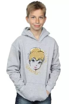 Толстовка с блестками Tinkerbell Disney, серый