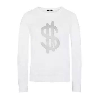 Толстовка с блестящим узором UNCLE SAM, цвет weiss