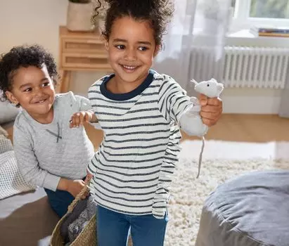 Толстовка с блестящими деталями Tchibo