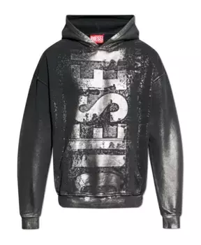 Толстовка s boxt hood q6 Diesel, черный