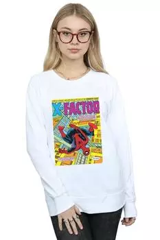 Толстовка с чехлом Spider-Man X Factor Marvel, белый