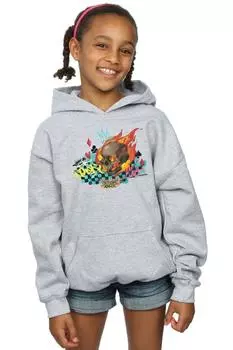 Толстовка с черепом Wreck It Ralph Race Disney, серый