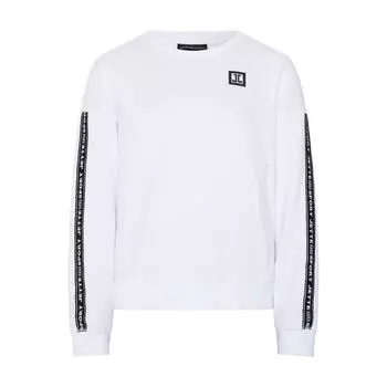 Толстовка с дизайном этикетки JETTE SPORT, цвет weiss