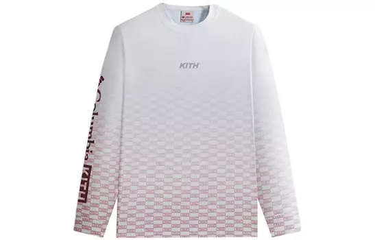 Толстовка с длинным рукавом X Columbia Deflector 2.0 KITH, белый/розовый