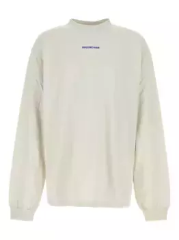 Толстовка с длинными рукавами BALENCIAGA, белый