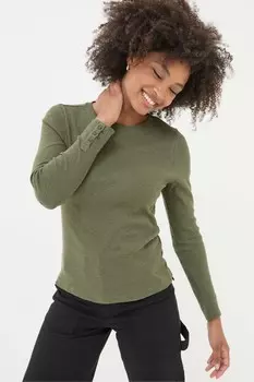 Толстовка с длинными рукавами Fatface Fat Face, зеленый