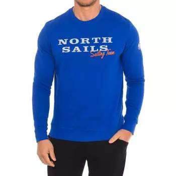 Толстовка с длинными рукавами и круглым вырезом 9022970 мужская North Sails, синий