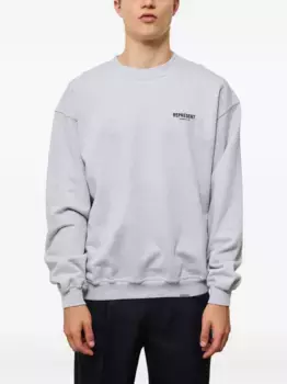 Толстовка с длинными рукавами и логотипом Represent, серый