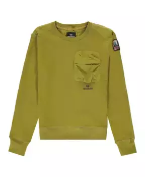 Толстовка с длинными рукавами и нейлоновыми вставками Parajumpers, зеленый