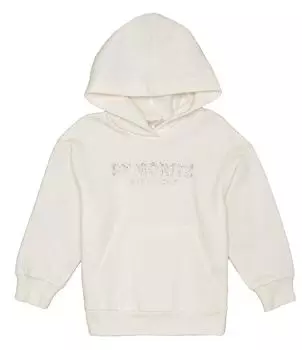 Толстовка с длинными рукавами и пайетками GB Little Girls 2T-6X St. Moritz, белый