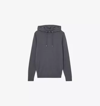 Толстовка с длинными рукавами из трикотажной шерсти Holland Reiss, черный