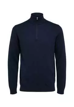 Толстовка с длинными рукавами Selected, синий