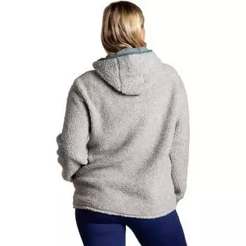 Толстовка с длинными рукавами Sespe Sherpa женская Toad&Co, цвет Light Heather Grey