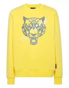 Толстовка с длинными рукавами Tiger Plein Sport, желтый