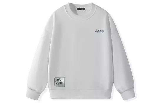 Толстовка с длинными рукавами унисекс Jeep, светло-серый