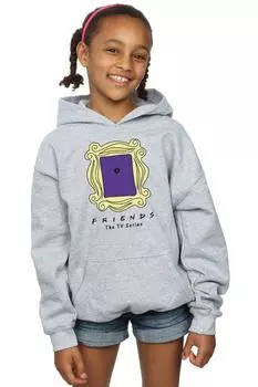 Толстовка с дверным глазком Friends, серый