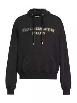 Толстовка с двумя завязками Digit Bacchus Off-White, черный
