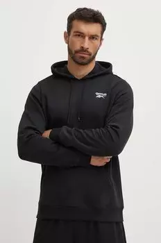 Толстовка с фирменным стилем Reebok, черный