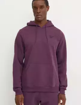 Толстовка с фирменным стилем Reebok, фиолетовый