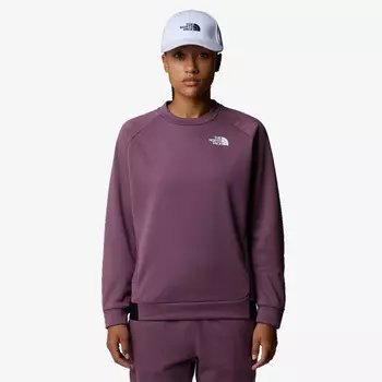 Толстовка с флисовым принтом The North Face, зеленый