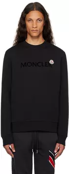 Толстовка с флокированным логотипом Moncler