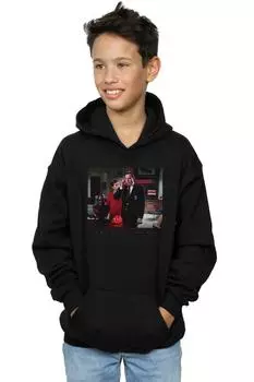 Толстовка с фотографией Брюса и Дика из сериала Бэтмен DC Comics, черный